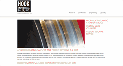 Desktop Screenshot of hookindustrialsales.com